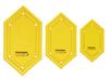 Traceease Набор из 3-х шестиугольных шаблонов для квилтинга, 3"/4"/5" дюймов, DIY Швейные шаблоны для пэчворка и квилтинга-9A