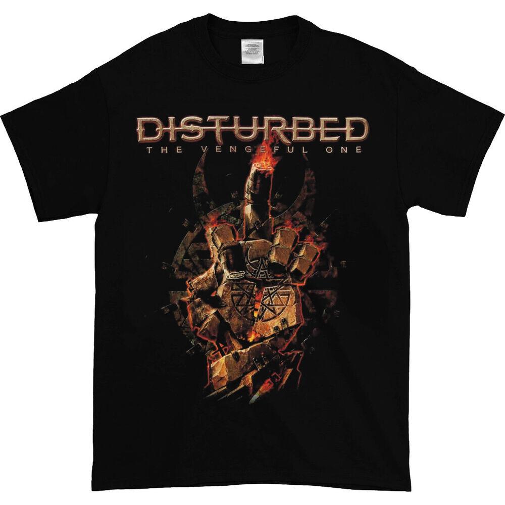 Черная футболка унисекс Disturbed The Vengeful One