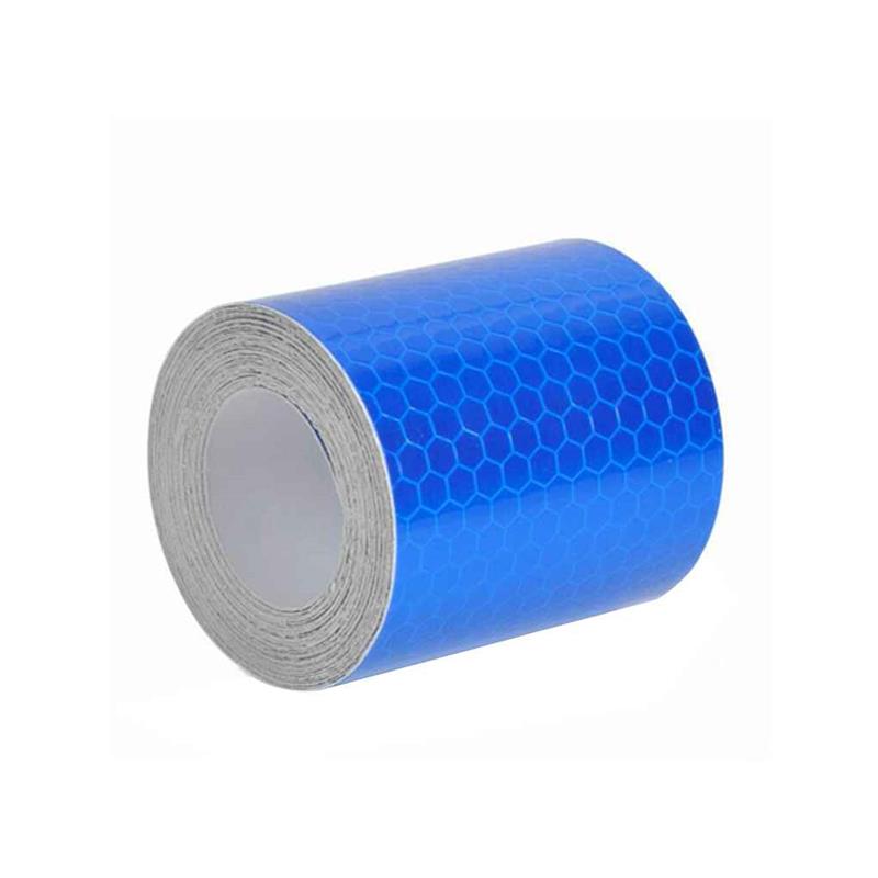 Автомобильная светоотражающая лента, декоративные наклейки, предупреждающая безопасная светоотражающая лента, пленка, автомобильная светоотражающая наклейка красного цвета