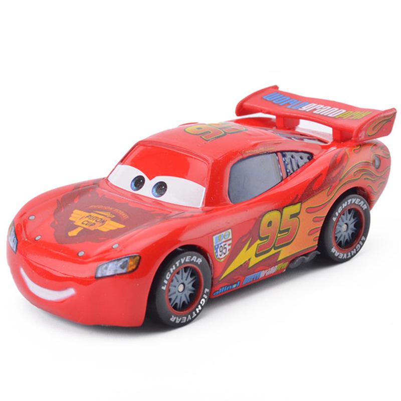 Pixar Тачки 3 Новый Молния Маквин Джексон Шторм Смоки Литая Металлическая Модель Машинки Подарок на День Рождения Игрушка Для Детей