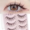 Little Devil False Eyelashes Mink Hair Mink Hair Eye Lashes  for DIY Eyelashes Extension