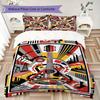 Guitar Music Pattern Bedding uilt Set uilt Cover Pillowcase Home Decoration Birthday Gift (1 * duvet cover + 2 * pillowcase  without core)10
