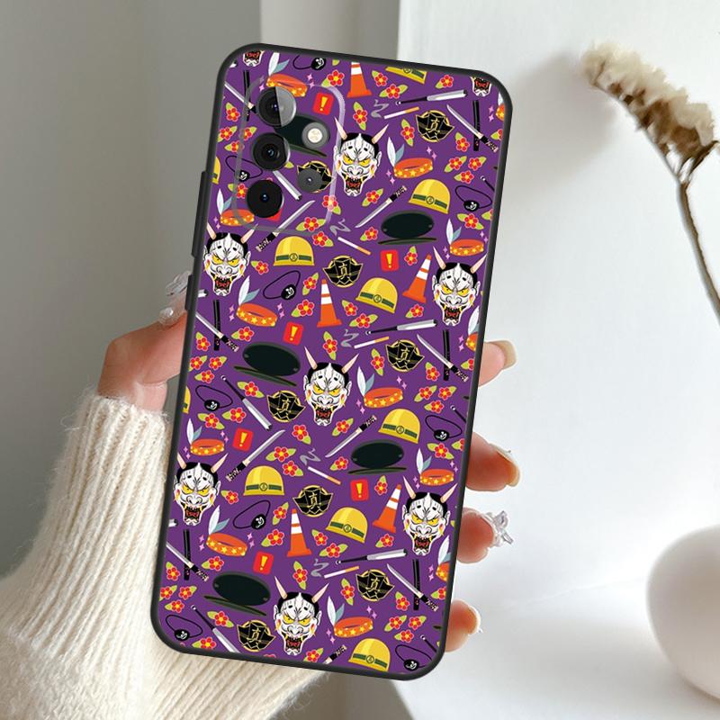 Чехол для телефона Yakuza Goro Majima's Hanya для Samsung Galaxy A51 A71 A12 A22 A32 A52 A72 A13 A23 A33 A54 A53 A34 A73 A21S A52S