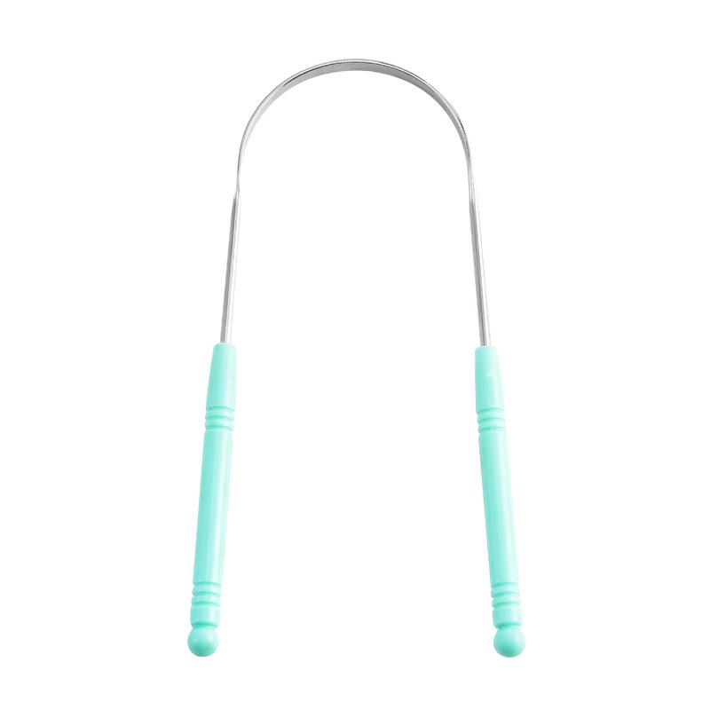 Скребок для языка и очиститель из нержавеющей стали - Инструмент для чистки полости рта