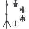 Head Holder Mannequin Wig Stand Tripod Bracket Clamp Holder Model Hairdressing Head Tripod