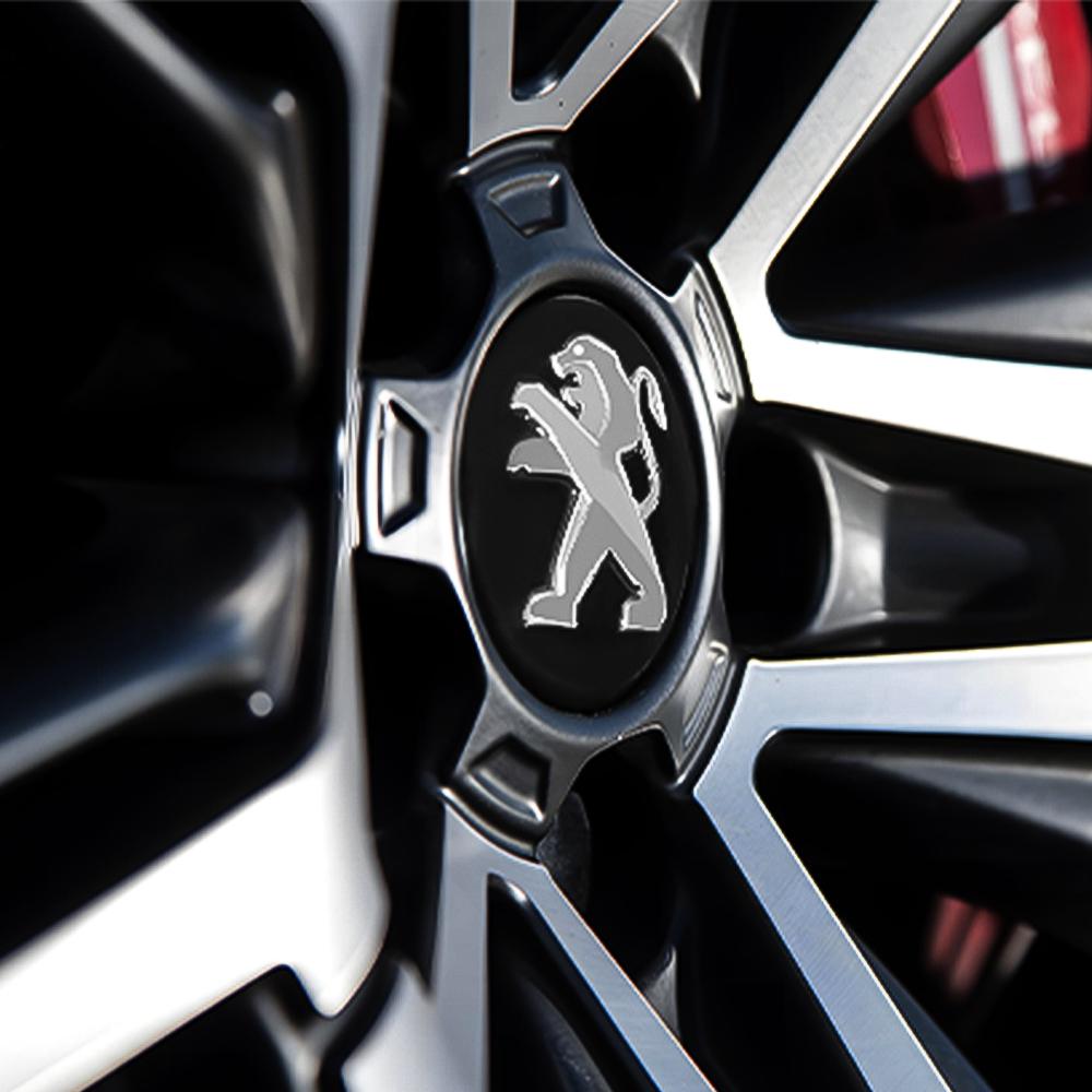 4 шт. Колпачки ступицы колеса автомобиля Декоративные аксессуары для Peugeot 407 206 308 508 208 207 307 107 2008 3008 5008