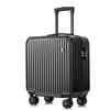 18-inch Lightweight Carry-on Trolley Suitcase with Zipper Lock for Men, Women, and Students