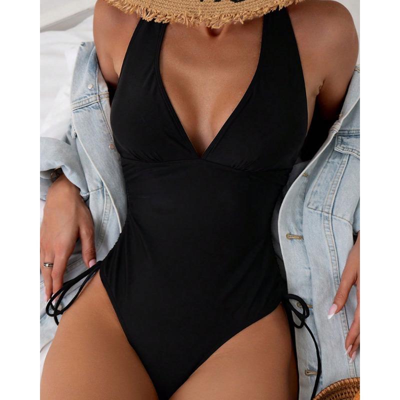 Женское бикини, сексуальный купальный костюм с высокой талией, пляжный купальник, женский летний купальник