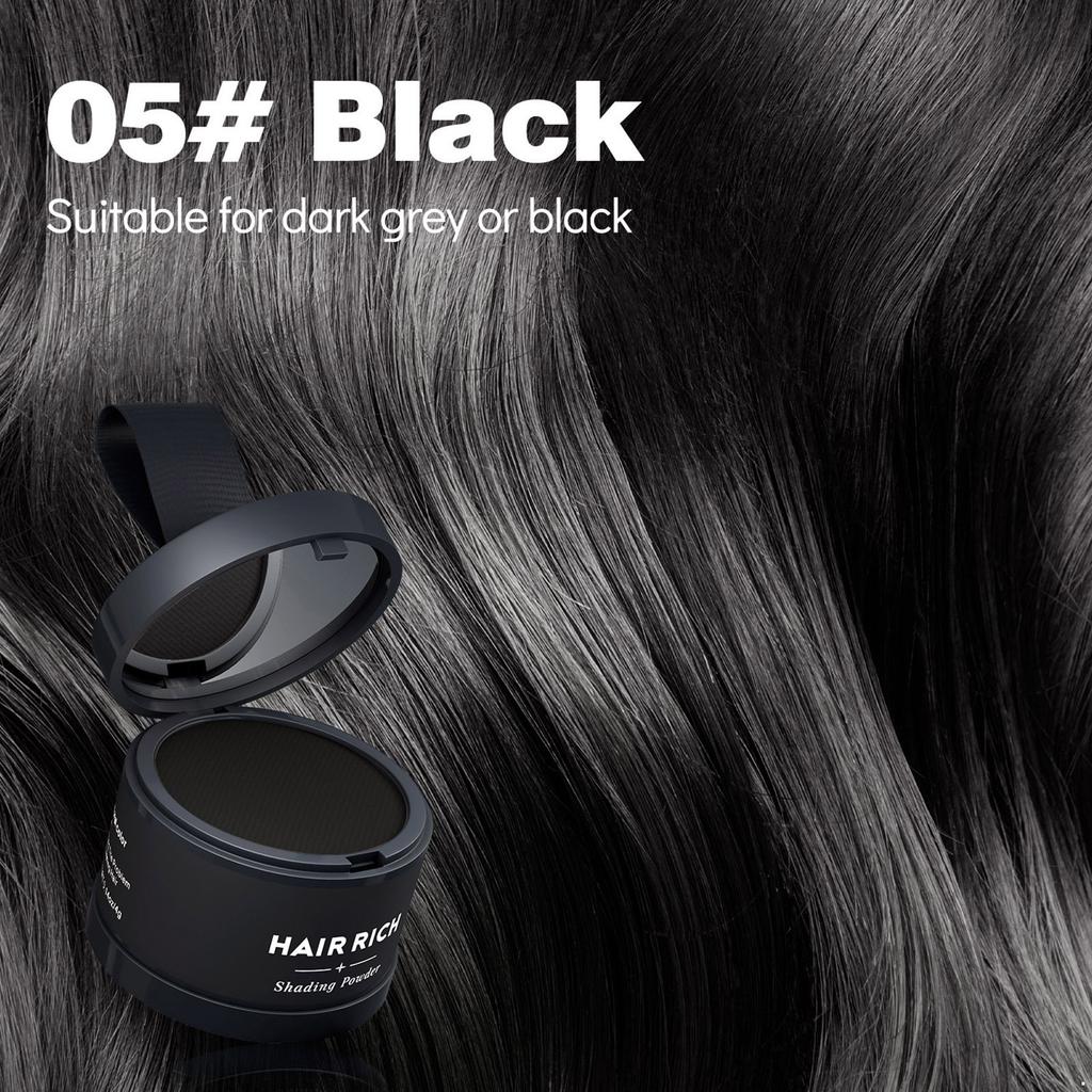 1 шт. водостойкая пудра для затенения линии роста волос, средство для макияжа лба для женщин и девушек, повседневный водостойкий, устойчивый к поту, естественный вид