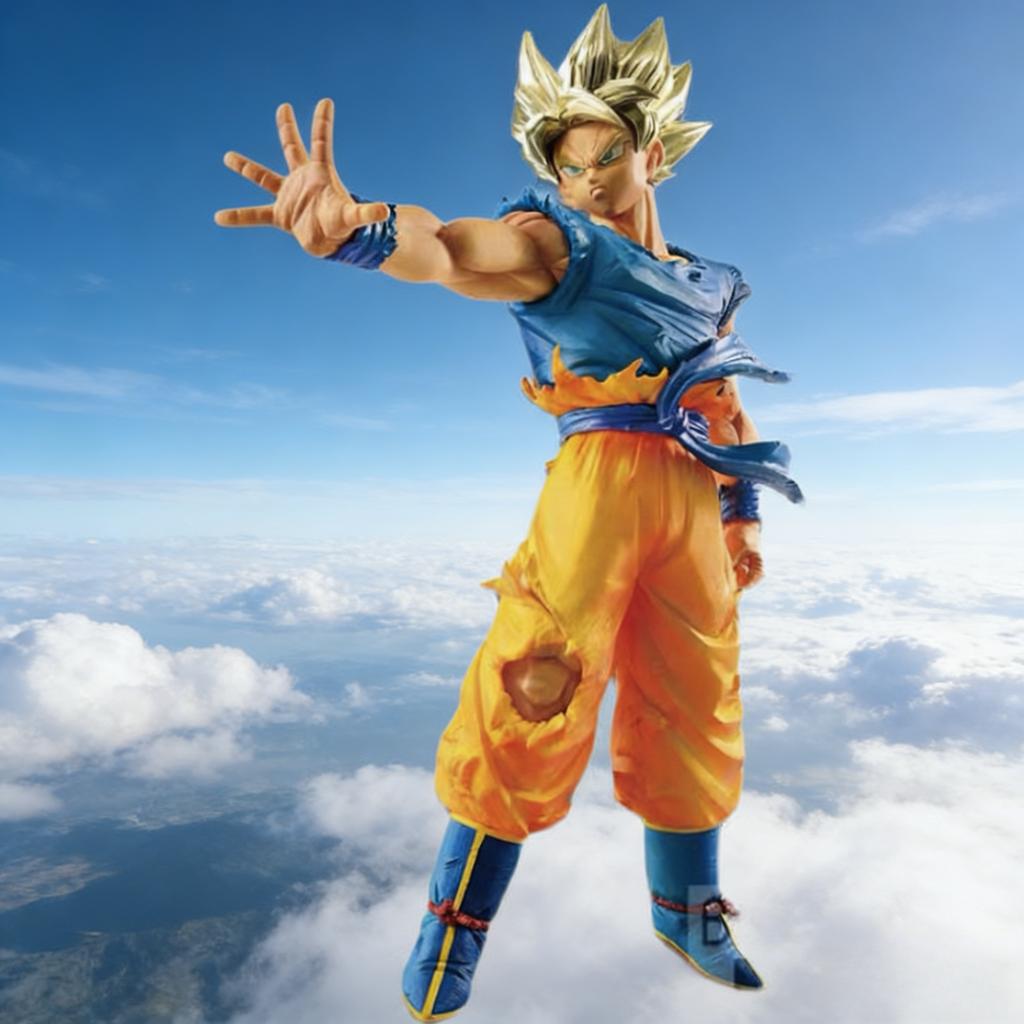 Аниме Dragon Ball Сон Гоку Супер Сайян Фигурка 25 см Гоку DBZ Фигурка Действия Модель Подарки Коллекционные Фигурки для Детей