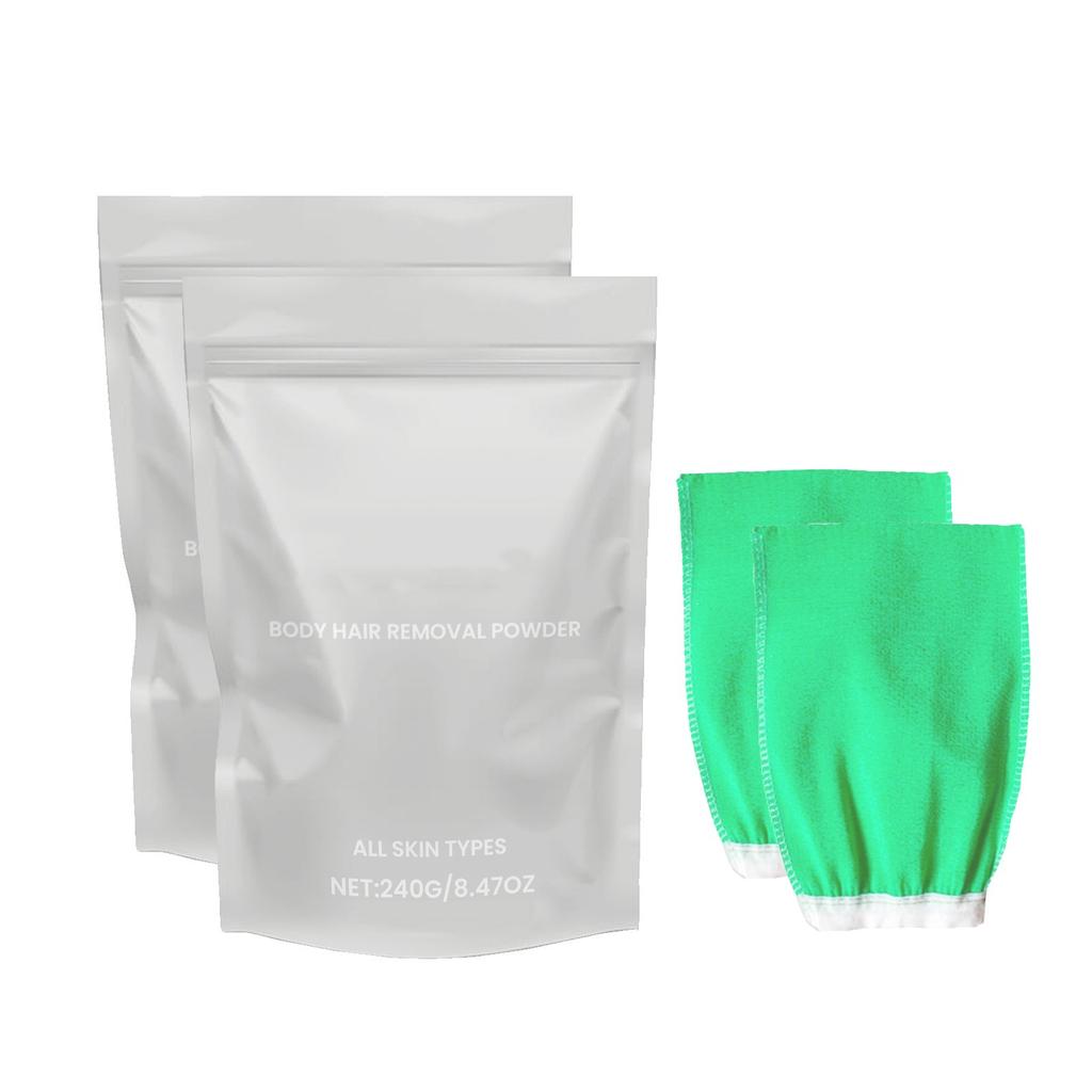 Порошок для удаления волос на теле, порошок для удаления волос для женщин и мужчин, натуральные ингредиенты, не стимулирует