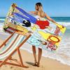 Johnny Quest Adventures 2D Flat Print Beach Towel, Large Soft Quick Dry Towel for Beach Camping SwimmingSSTJ0917364