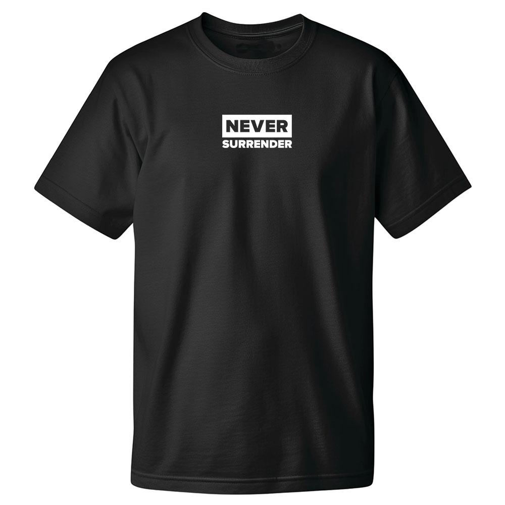 Футболка Never Surrender Чарли Кирк Футболка Свобода Хлопок Круглый вырез Короткий рукав Мужские футболки Повседневная Свободная Модная Мужская/Женская Футболка