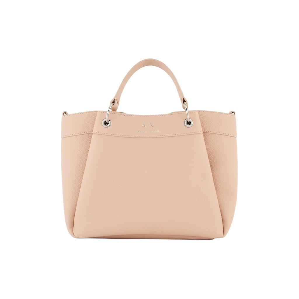 Emporio Armani Fashion Casual Commuter PU Combined Leather Tote Bag Women bags Pink 942911-CC783-05871