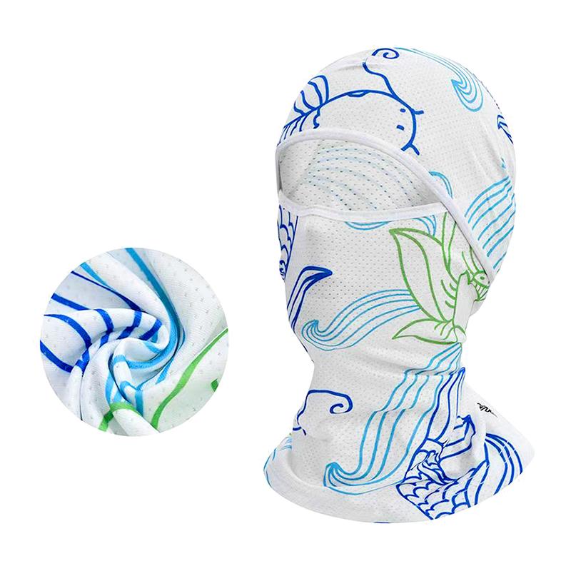 1 шт. Балаклава, безопасная для кожи, солнцезащитная, с защитой от ультрафиолета, для мотоцикла, летняя, дышащая, ездовая маска, крутая, для езды на велосипеде, походов и кемпинга