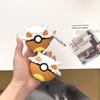 For Airpods 4 Case 2024 Pokemon 3D Cartoon Silicone Case Wireless Bluetooth Earphone Protective Case For Airpods 4th Generation
