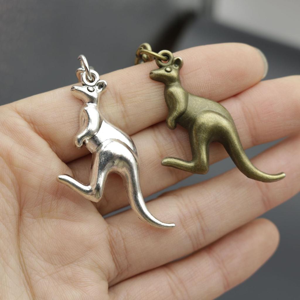 Hot Selling Jewelry, Minimalist Kangaroo Keychain Pendant