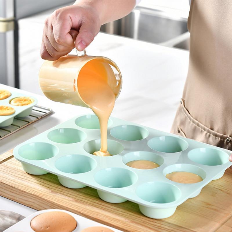 12/24 отверстия силиконовая форма для выпечки 3D формы для выпечки шоколад круглая сферическая форма для кексов противень для торта своими руками маффин кухонные принадлежности