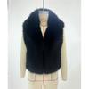 Fashion Trend Elegant Versatile Multi-color Casual Street Faux Fur Vest Women