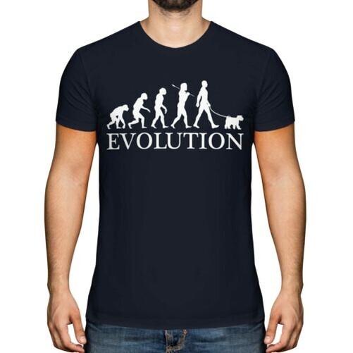 Welsh Terrier Evolution De L'Homme T-Shirt Dog Lover Gift Walker