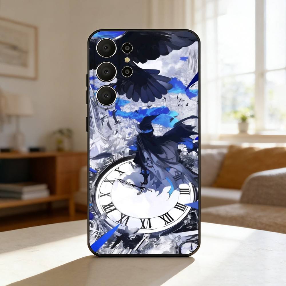 Чехол для телефона с фан-артом «Владыка Тайн» Для Samsung S26, S25, S24, S21, S22, S23, S30, Ultra, S20, FE, Lite, 10, 9, Черный чехол