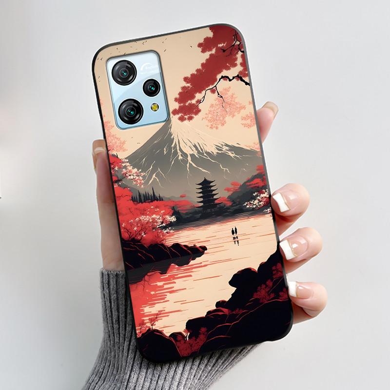 Для Blackview A53 Чехол Blackview A53 Pro Задняя крышка Роскошный Милый Любовь Кролик Забавный Черный ТПУ Мягкий Силикон Защитный Чехол для Телефона