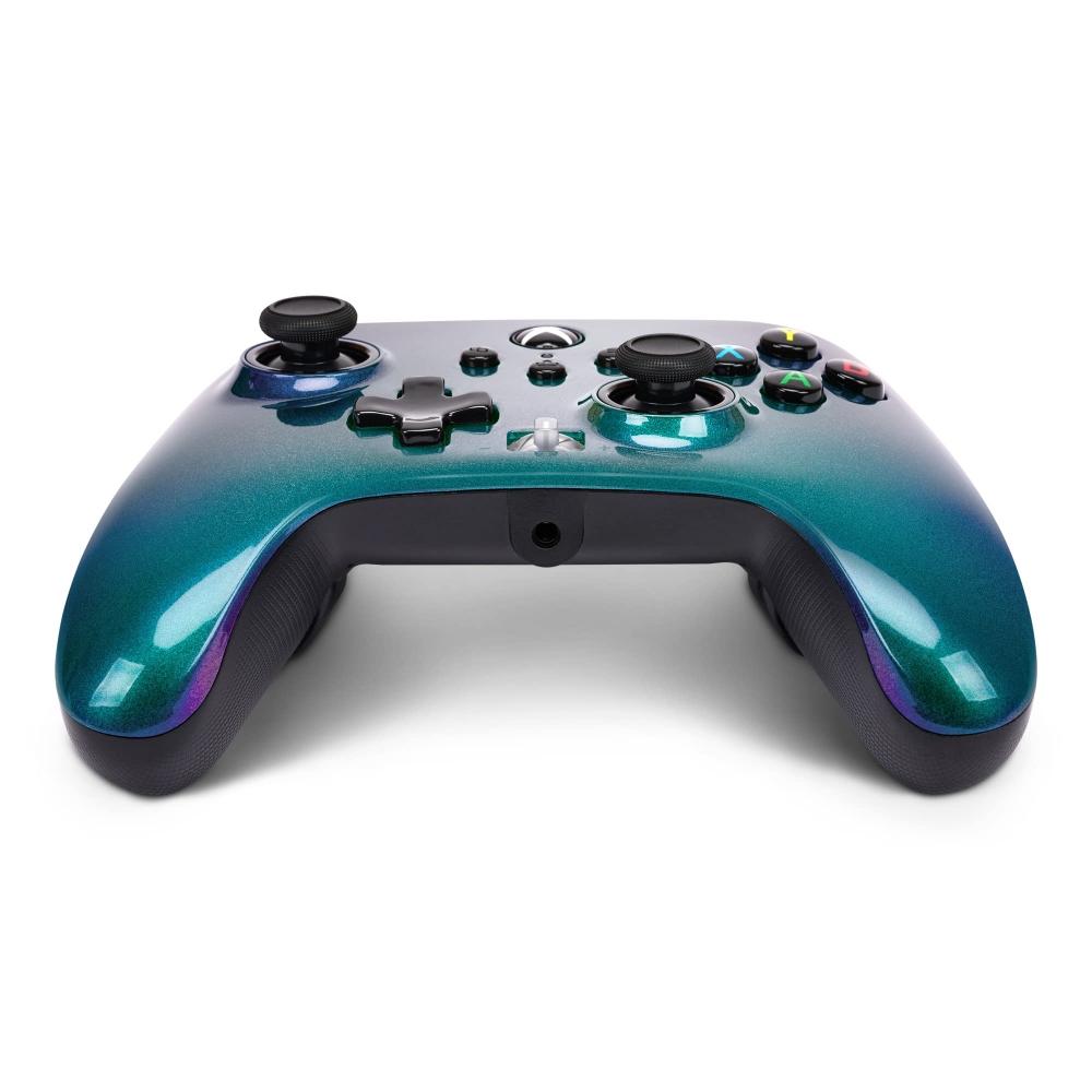 [2 года гарантии] Проводной контроллер PowerA Enhanced Aurora с функцией двойной вибрации для Xbox Series XS Xbox One PC Windows 1011 (Официально лицензировано) ХБ