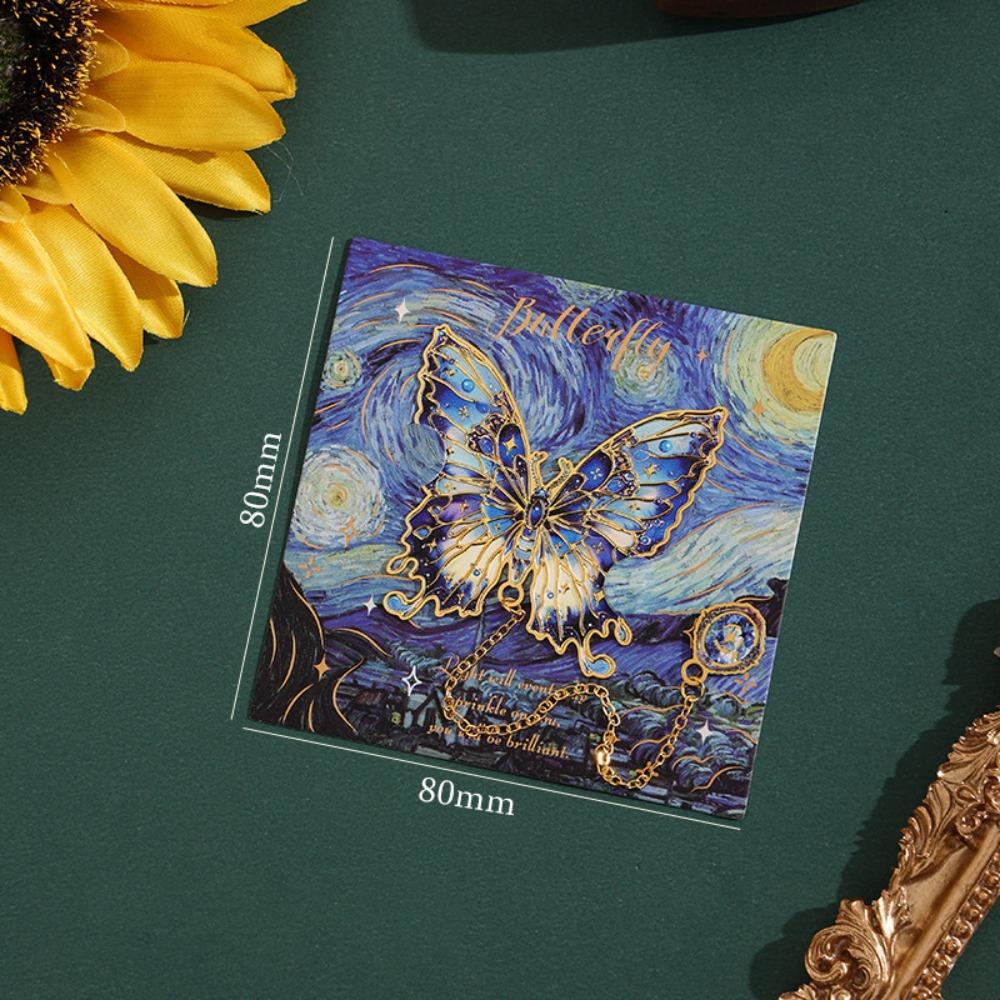 Подвеска Металлическая закладка в китайском стиле Зажим для страниц книги Ретро Закладка-бабочка Учитель