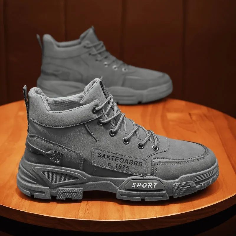 Брендовые мужские ботинки Ботинки для походов на открытом воздухе Зимняя обувь Легкие нескользящие мужские ботинки для пустыни Ботинки-полуботинки