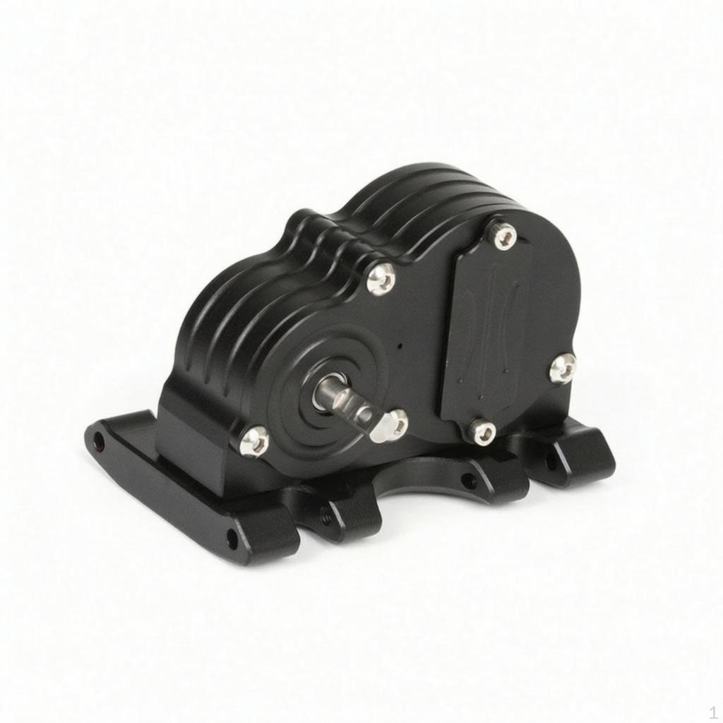 LCG Crawler Gearbox | LowProfile Compact Housing, Rigid Metal Construction, for SCX10