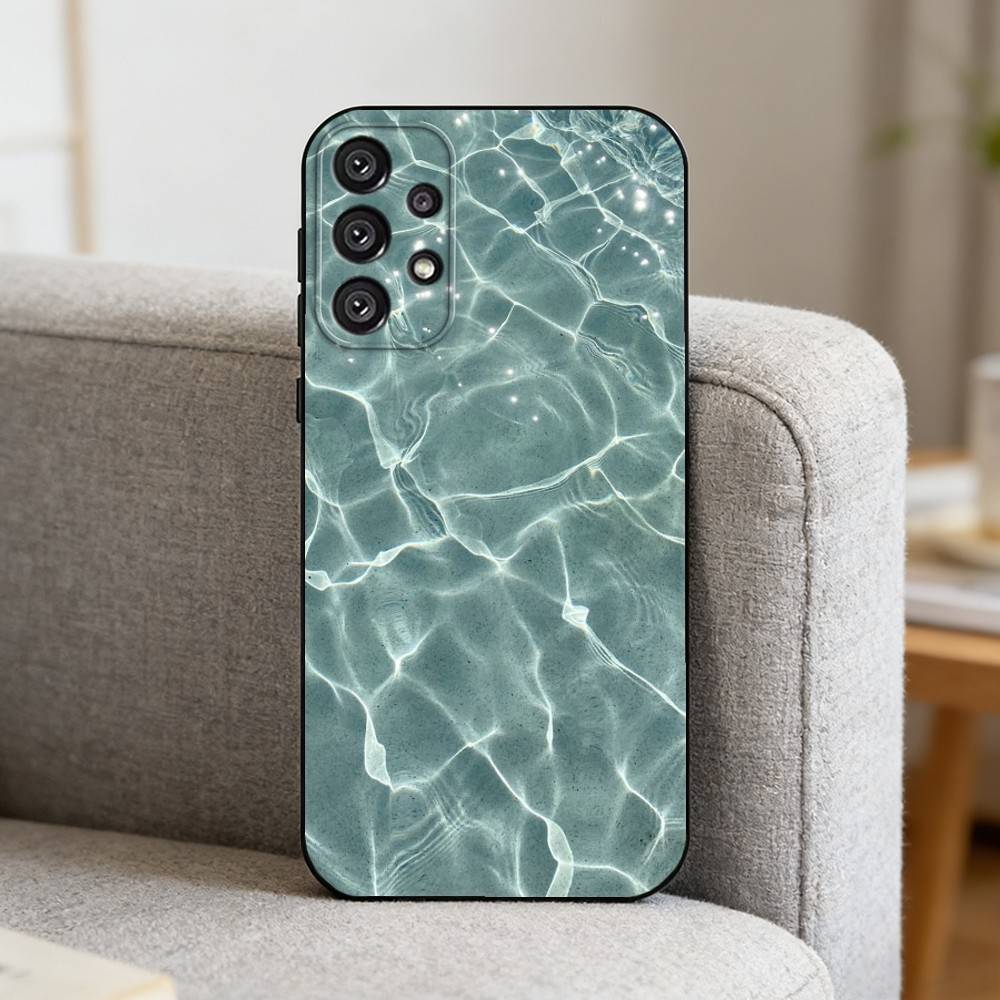 W-Текстура Волна Чехол для Телефона Для Samsung S25,S24,S21,S22,S23,S30,Ultra,S20,Plus,Fe,Note,10,9,5G Черный Чехол