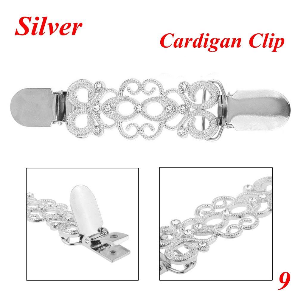 Шарм Подарок Новый Воротник Рубашки Зимний Свитер Блузка Зажим для Шали Брошь Зажим-Утка Застежки Зажим для Кардигана