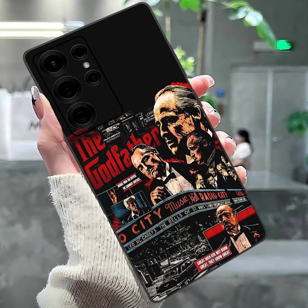 Крутой чехол для телефона из фильма «Крестный отец» для Samsung S 24 fe 25 Ultra plus 20 lite 21 30 22 23 24 22 Ultra 5G Fundas