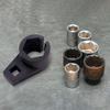 7/8 Inch/22mm Offset Oxygen Sensor Socket Wrench 3/8inch Drive O2 Remover Installer Tool Engine Wrench Car Accessories