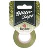 Masking tape pailleté - BANDE SCINTILLANTE - Vert éternel - 15mm x 5m - Pour loisir créatif