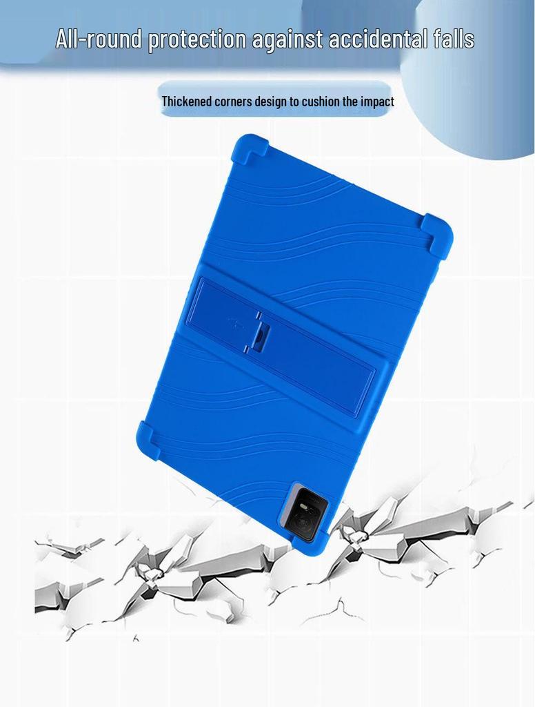 TCL Tab 11 Tablet Protective Case: Anti-fall Silicone Stand, Soft Shell for TCL NXTPAPER 11-inch