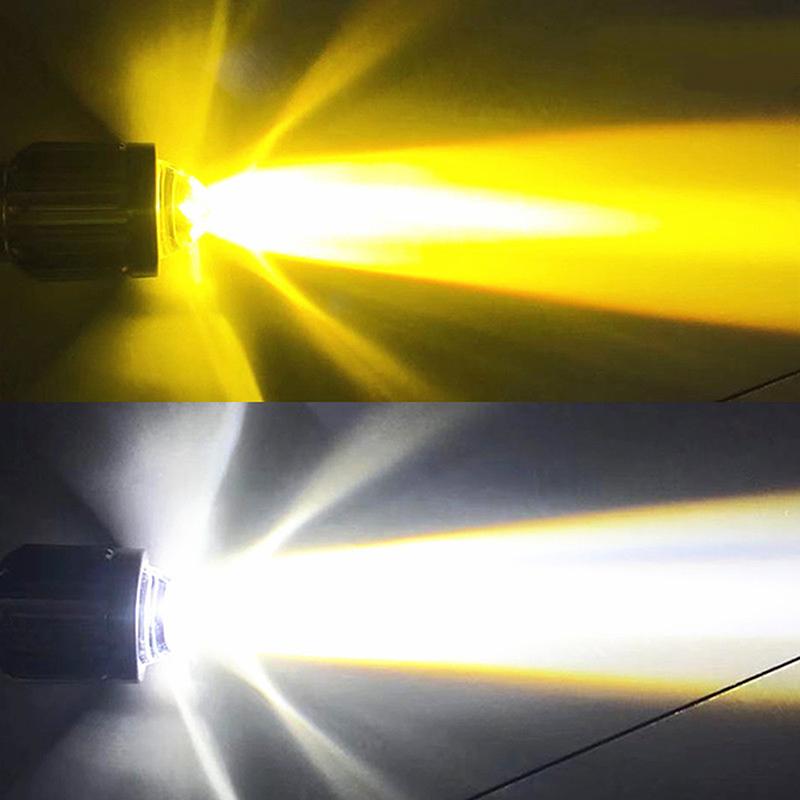 H4 Led H6 Ba20D светодиодные лампы для фар мотоцикла Csp белые желтые Hi Lo лампы