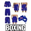 Boxing Shorts Pants Australia 3D Print Fighting Training MMA Mixed Martial Art Unisex Men Women Quick Dry Fitness Gym Sport Workout Casual Streetwear
