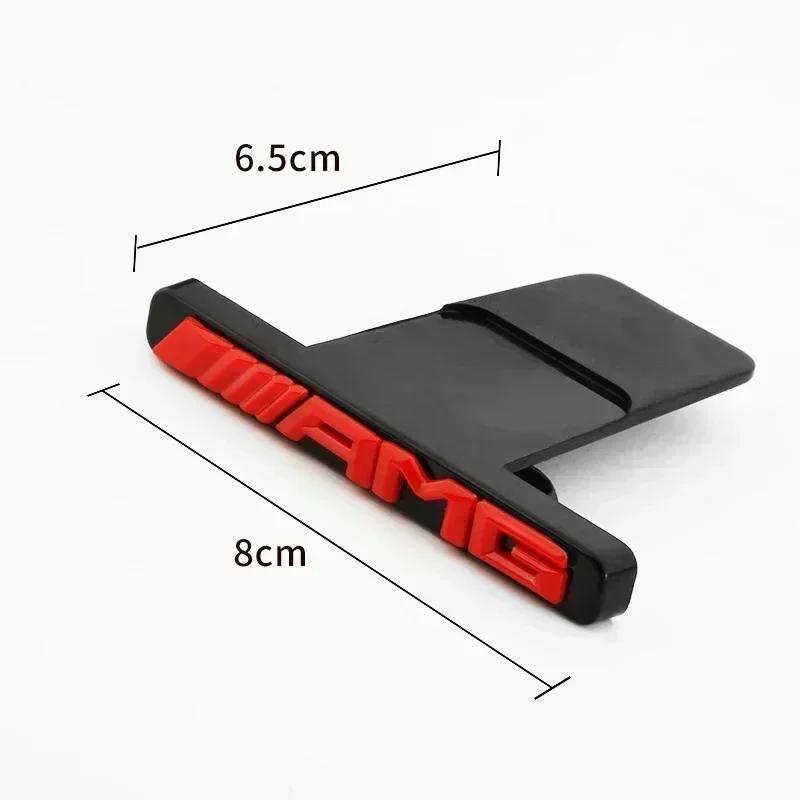 Автомобильный Хромированный Передний Значок-Эмблема на Решетку Капота Авто Аксессуар для Mercedes Benz AMG ЛОГОТИП X253 X247 W205 W206 W212 W213 W177 W167 GT C63