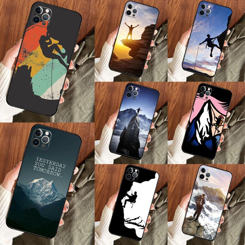 Mountain Climbing Phone Case For Samsung Galaxy S26 S25 Ultra S20 S21 S22 S23 S24 S10 Plus S25 FE Back Cover