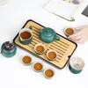 Tao Zhide Portable Ceramic Kung Fu Travel Tea Set