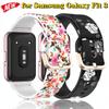 Patterned Silicone Strap for Samsung Galaxy Fit 3 Printed Colored Bracelet Wristband for Samsung Galaxy Fit 3 Correa Accessory