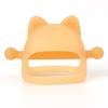 Baby Teething Stick, Cartoon Cat Anti-biting Hand-biting Fun Silicone Teething Stick Toy