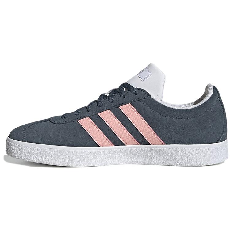 adidas Neo QUESTAR FLOW Устойчивые к истиранию Амортизация Низкие Кеды для скейтборда Женские Синий Розовый EG4111