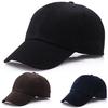 Unisex Couple Solid Color Corduroy Baseball Cap Adjustable Casual Hats