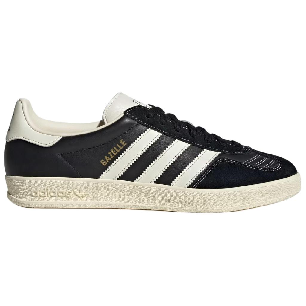 Gazelle Adidas Originals Indoor 'Черный Кремовый Белый' JQ8385