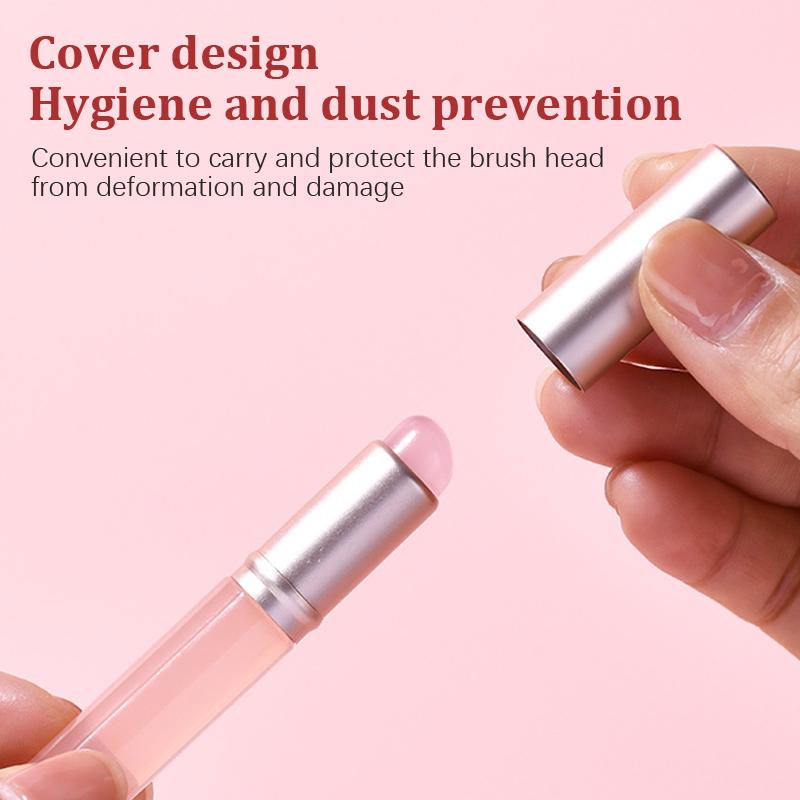 Обновление силиконовых кистей для макияжа с консилером для губ, силиконовая кисть для бальзама для губ, блеска для губ, помады, многофункциональная кисть
