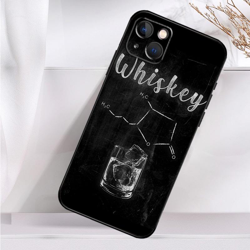 Чехол для сигары и виски для iPhone 14 13 12 11 16 15 Pro Max Mini Cover X XR XS 8 7 14 16 15 Plus Аксессуары