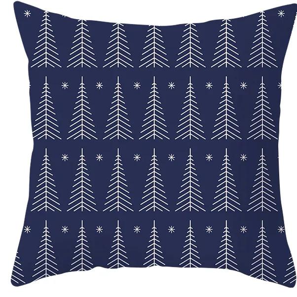 Рождественское украшение Наволочка для дивана Гостиной Наволочка для подушки % Полиэстер Многоразовая Наволочка Прямая доставка