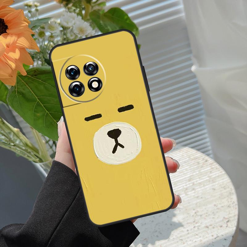 Забавный чехол с выражением лица для OnePlus Nord 5 CE 2 3 4 Lite N20 N30 OnePlus 13T 13R 15 13 12 11 10 10T 8T 15R